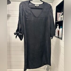 Lola & Sophie Silk Black Dress